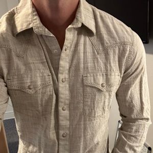 Wrangler Men’s Retro Pearl Snap Button Down